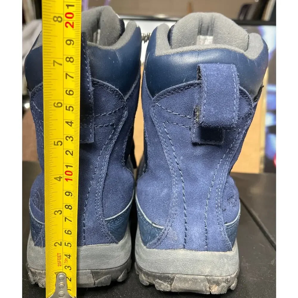 The North Face Waterproof Men's Size 12 Chilkat Cosmic Blue Hiking Boots